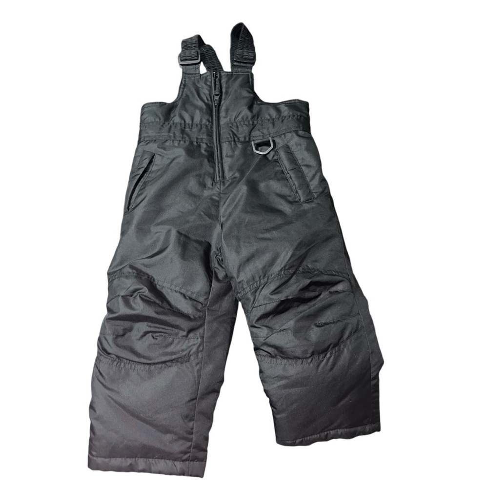 Arctic Quest black toddler snow bib